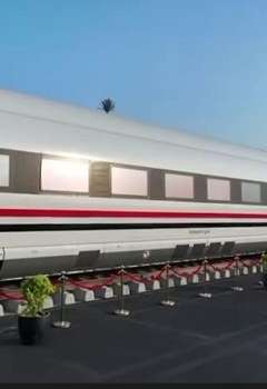 بدء التشغيل التجريبي للقطار الكهربائي السريع