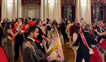 تألقت فيه يسرا وحضره أميرات أوروبا.. حفل جراند بول في قصر عابدين يتصدر التريند