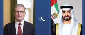 رئيس الإمارات ورئيس وزراء بريطانيا
