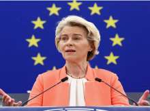 رئيسة المفوضية الأوروبية أوراسولا فون دير لاين