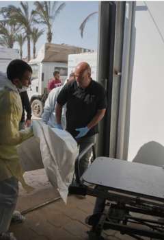 مستشفى ناصر في قطاع غزة