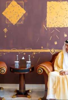 RAK Ruler receives Paraguayan ambassador
