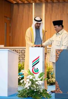 Theyab bin Mohamed bin Zayed attends inauguration of UAE-Indonesia Hospital for Cardiac Diseases