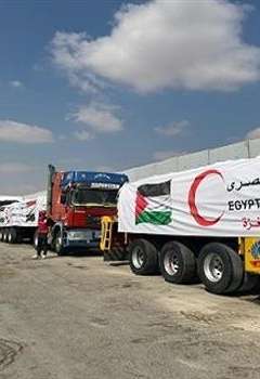 مساعدات انسانية في غزة