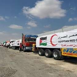 مساعدات انسانية في غزة