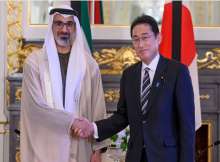 جانب من إطلاق الشراكة بين الإمارات واليابان