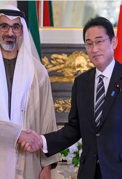 جانب من إطلاق الشراكة بين الإمارات واليابان