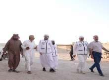 وفد من هيئة الأعمال الخيرية العالمية