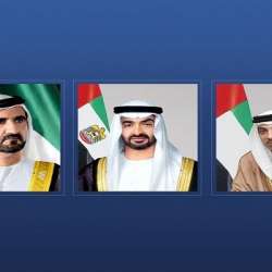 رئيس الدولة ونائباه يهنئون الرئيس السوري بذكرى عيد التحرير لبلاده