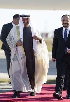 الرئيس القبرصي يستقبل الشيخ محمد بن زايد