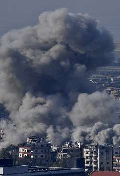 غارة إسرائيلية عنيفة بجنوب لبنان