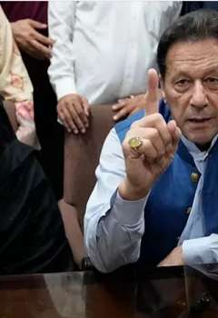 عمران خان وزوجته