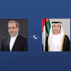 Abdullah bin Zayed receives phone call from Iranian Foreign Minister