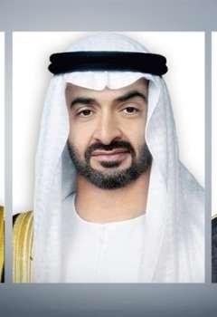 رئيس الإمارات ونائباه