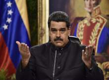 الرئيس الفنزويلي مادورو 