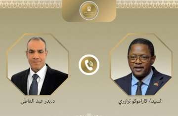 وزير الخارجية المصري ونظيره البوركيني