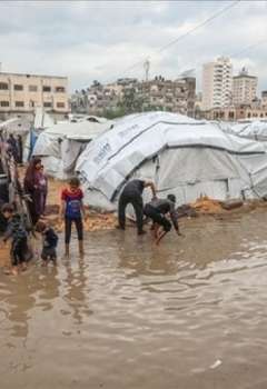 منخفض جوي غزة