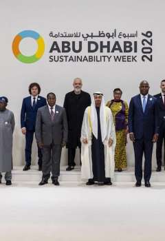 رئيس الإمارات بافتتاح أسبوع أبوظبي للاستدامة