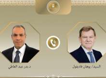 وزير الخارجية المصري ونظيره الألماني