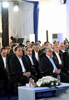 رئيس الوزراء المصري خلال الاحتفالية