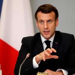 الرئيس الفرنسي ماكرون