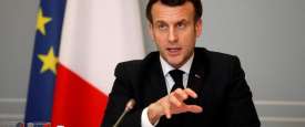 الرئيس الفرنسي ماكرون