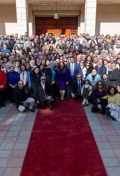 وداع السفيرة الأمريكية بالقاهرة