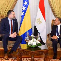 وزير الخارجية المصري ونظيره البوسني