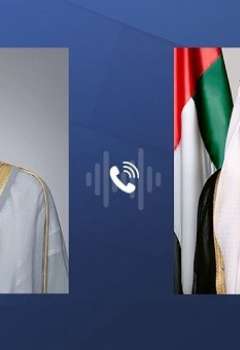 وزير خارجية الإمارات ووزير خارجية الكويت