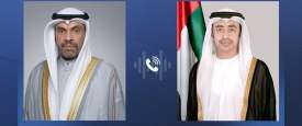 وزير خارجية الإمارات ووزير خارجية الكويت