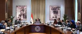 رئيس الوزراء المصري خلال الاجتماع