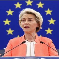 رئيسة المفوضية الأوروبية، أورسولا فون دير لاين