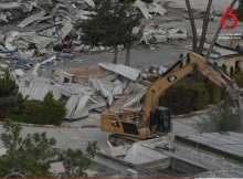 هدم مكاتب الأونروا