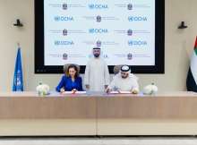 توقيع اتفاقية وكالة الإمارات للمساعدات الدولية وأوتشا