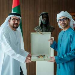 عبدالله بن زايد آل نهيان وسيف محمد الزعابي