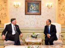 وزير الخارجية المصري ونائب وزير الخارجية الامريكي