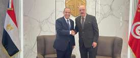 وزير الخارجية المصرية ونظيره التونسي