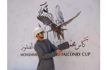 كأس محمد بن راشد لسباقات الصقور في دبي