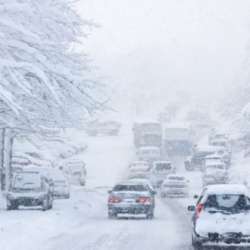 عاصفة ثلجية