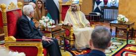حاكم دبي يستقبل رئيس إيطاليا
