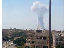 انفجار بمبني سكني