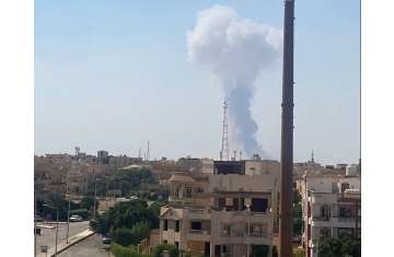 انفجار بمبني سكني