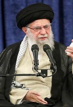 المرشد الأعلى الإيراني علي خامنئي