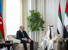الرئيسان الإماراتي والأذربيجاني