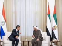 رئيسا الإمارات وباراغواي