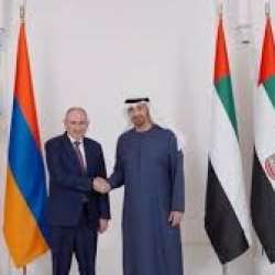 محمد بن زايد ونيكول باشينيان - أرشيفية