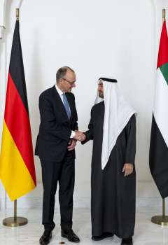 رئيس الدولة ومستشار ألمانيا