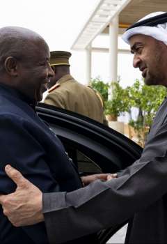 Évariste Ndayishimiye/Sheikh Mohamed bin Zayed Al Nahyan