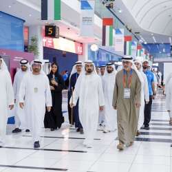 حاكم دبي يحضر ألعاب الماسترز أبوظبي 2026