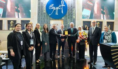 جناح مصر بالمعرض السياحي الدولي في تركيا يحصد جائزة الأفضل من حيث التصميم